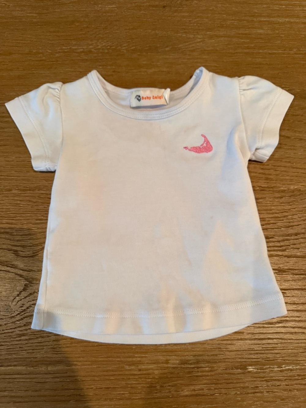 Baby Luigi Embroidered Nantucket Tshirt (9months)